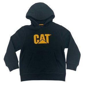 CAT Boy's Hoodie / Black & Yellow / Children's Sweater / Various Size